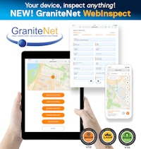 CUES GraniteNet WebInspect Inspection App